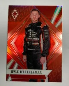 2021 Chronicles NASCAR Racing - PHOENIX - KYLE WEATHERMAN Red PRIZM 32/99 #17 - Foto 1 di 2