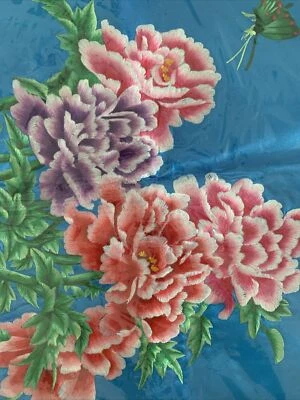 2/Handmade Satin Cushion Cover Floral Nature Sofa Cushion Cover Throw Pillowcase - Image 1 of 4