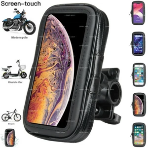 Universal Rainproof Holster Cover Case Bike Mount 360° Rotatable for Cell Phones - Picture 1 of 10