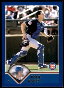 2003 Topps Traded & Rookies #T39 Paul Bako - Picture 1 of 2
