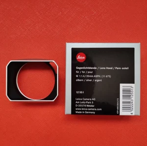 Camera Lens Hood 12465 12551 Replacement Hood For Leica M35/1.4 11663/11675 Lens - Picture 1 of 11