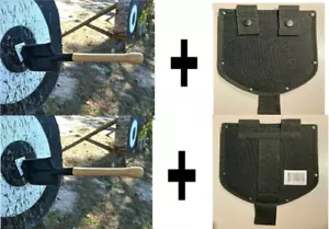 (2 Paquete) Juego de Palas de Acero Frío 92SF Fuerzas Especiales con 2 Fundas de Acero Frío OEM - Imagen 1 de 6