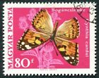 HUNGARY 1969 80fi SG2441 used NG Butterflies and Moths Cynthia cardui ##a1