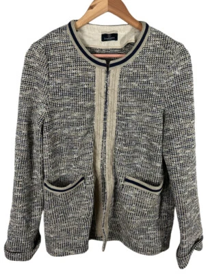 Jaqueta Blazer Schneiders Salzburg Roxanne Feminina EUA 10 IT 44 Bolsos Frontais Abertos - Imagem 1 de 4