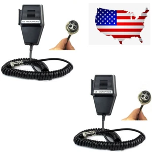 2 SZT. 4 PIN CB RADIO Mikrofon do Cobra Galaxy 4 pin CB Radio MIC - Zdjęcie 1 z 7