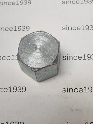 1/2" Galvanized Cap - Image 1 of 2