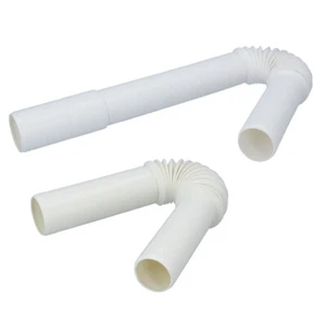 Hoja de conexión flexible para lavavajillas corto largo universal fi 40/50 plástico - Imagen 1 de 5