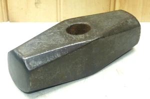 Vintage 10 Pfund Hubbard Nevada Muster doppelseitiger Vorschlaghammer Kopf INV17922 - Bild 1 von 6