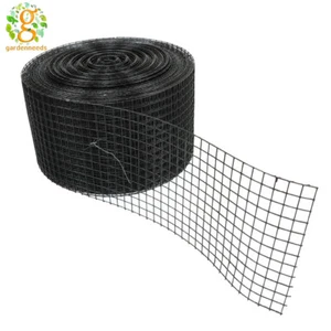 6In × 98FT Welding Mesh 1/2In Black Dipped Plastic Mesh Fencing Hardware Cloth - Picture 1 of 12