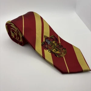 Harry Potter Gryffindor Red Gold Men's Necktie House Crest Novelty Dress Tie - Picture 1 of 5