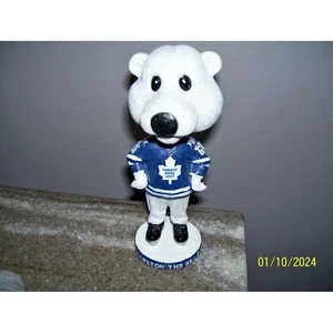 Toronto Maple Leafs Bobblehead Carlton the Bear - Picture 1 of 2