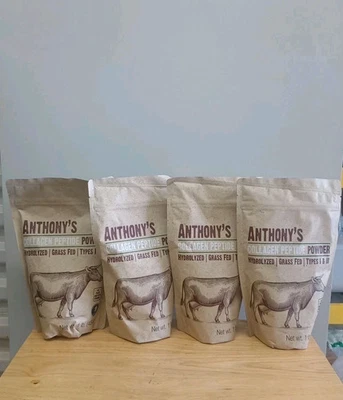 Anthony's Collagen Peptide Powder 1 lb 4 Pack - Image 1 of 4