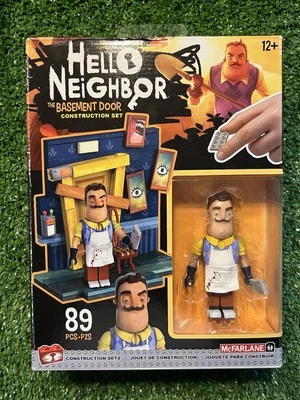 New McFarlane Hello Neighbor Basement Door Construction Set 89 Pieces Sealed - Image 1 of 2