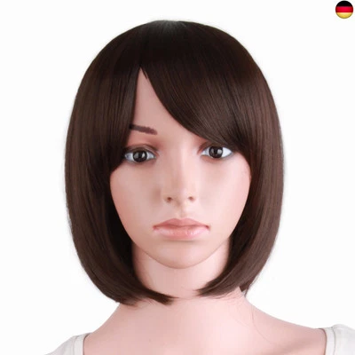 MARKE MAPOFBEAUTY MapofBeauty 12"/30cm Kurze Glatte Haare Weibliche Rollenspiel BOB Perücke