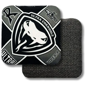 Ultra Cornhole Bags Viper-R Cornhole Bag Set - ACL Approved (Charcoal) - Bild 1 von 5