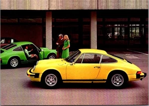 Porsche 911 S 1977 4x6 automóvil postal - Imagen 1 de 2