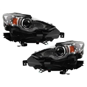 Headlight Assembly Set Fits 16 Lexus IS200t 14-15 IS250 IS300 14-16 IS350 - Picture 1 of 7