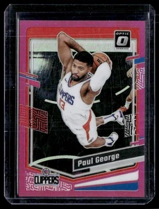 2023-24 Donruss Optic Pink Paul George 23/25 #157 - Picture 1 of 2