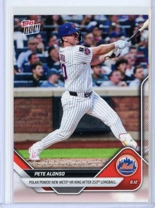Tarjeta Topps Now 2025 Pete Alonso Mets HR King #553 - Imagen 1 de 2