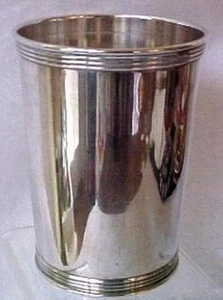 Beaded Silver Mint Julep Cup - Foto 1 di 1