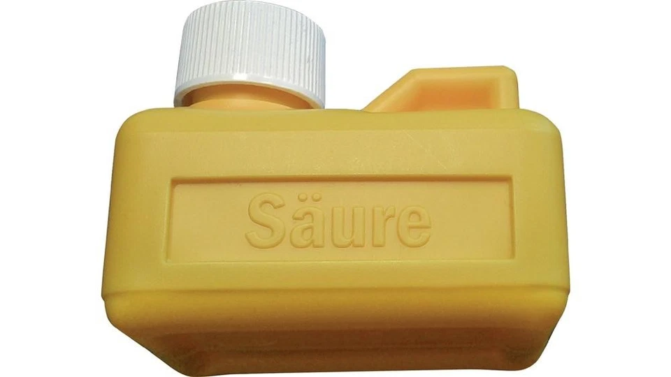 FELDER Behälter gelb geeignet für Salzsäure