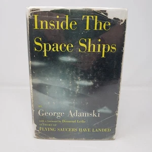 Inside the Space Ships by George Adamski (3rd Printing, 1955, HC, DJ, Illus) - Picture 1 of 6