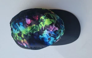 Nike Adult Unisex Tailwind Running Tennis Hat Cap Leaf Floral Black 880087-011 - Picture 1 of 8