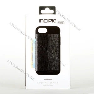 Incipio Esquire iPhone SE 2022 2020 iPhone 7 iPhone 8 Wallet Case - Gray / Black - Photo 1 sur 6