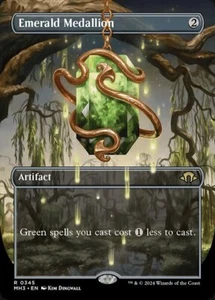 MTG EMERALD MEDALLION 345 EXC - MEDAGLIONE DI SMERALDO - MH3 X EN - MAGIC - Picture 1 of 1