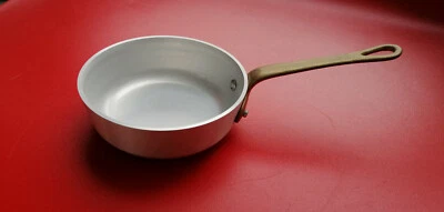 PADELLINO CM.10 ALLUMINIO 1 MANICO OTTONE AGNELLI COLLEZIONE 1932  - Immagine 1 di 2