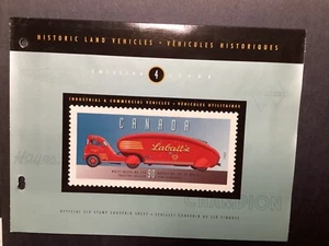 Canada Stamps 1996 #1604 1605 Historic Vehicles Multi to90¢ MNH OG Sheet Booklet - Picture 1 of 2