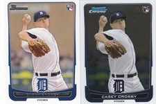 DETROIT TIGERS - Bowman Prospect and Rookie Card Lots - 2010, 2011, 2012