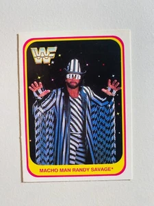 Tarjeta Macho Man Randy Savage 1991 WWF #115/150 como nueva - Imagen 1 de 2