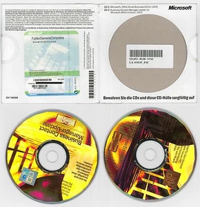 MICROSOFT OFFICE 2003 SBE Word Excel Outlook Powerpoint BCM Publi Lizenz COA Key - Bild 1 von 1