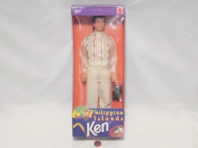 NEW (Read) Barbie - Philippine Islands Ken Doll 1998 Barong Tagalog Filipino toy - Image 1 of 4