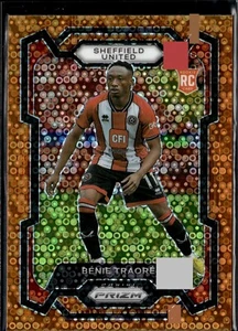 2023-24 PRIZM EPL BREAKAWAY ORANGE #282 BENIE TRAORE RC - Bild 1 von 2