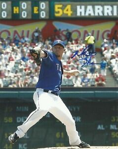 Matt Harrison 2010 2011 Texas Rangers 2012 All-Star Autographed 8x10 Photo COA