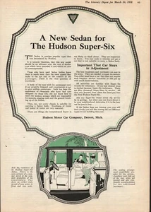 Hudson - 1918 - Super-Six Sedan - Hudson Motor Car Co. - Detroit, Mich. - Mag Ad - Picture 1 of 1