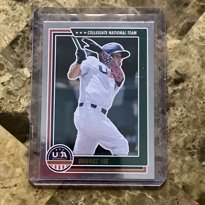 Brooks Lee Minnesota Twins 2022 USA Stars and Stripes Collegiate National B12 - Image 1 of 2