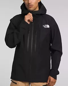 The North Face Mens Ceptor Ski Snowboard 3L Shell Waterproof Hooded Black Jacket - Picture 1 of 12