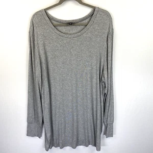 Camisa Universal Estándar Túnica Larga Mujer 2XL Dalia Manga Larga Gris - Imagen 1 de 15