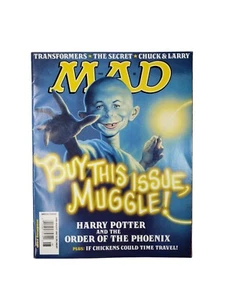 Revista MAD #480 agosto 2007 Harry Potter Orden del Fénix Transformers - Imagen 1 de 3