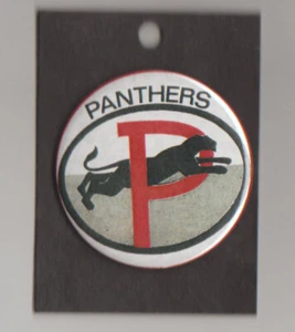 PENRITH PANTHERS  [ RED P ]   SUPPORTERS BUTTON  NEW Size 5.5cm  Diam - Bild 1 von 2