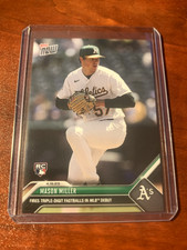 Mason Miller MLB Debut Rookie Card Athletics - 2023 Topps Now Card #152, PR: 858