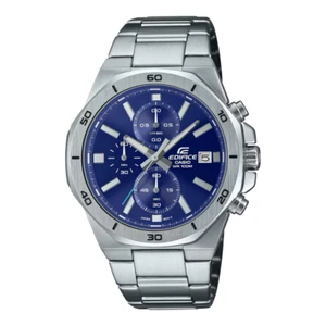 Casio Edifice EFV-640D-2BVUDF Men's Chronograph Watch - Blue Dial, Stainless Ste - Picture 1 of 4