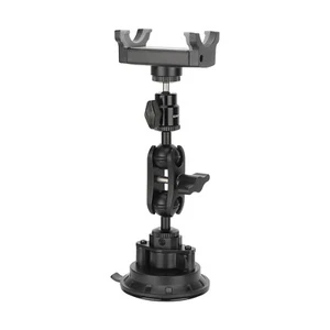 CAMVATE Suction Cup Mount with Mini Magic Arm and Smartphone Clip 3423 - Picture 1 of 7