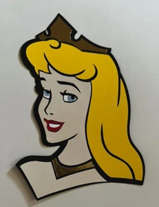 Prinzessin Aurora Papier Stück Handarbeit für Scrapbooking oder Kartenherstellung - Bild 1 von 6