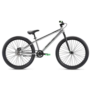 26" Mongoose Rebel X26 BMX Pump Track Bike, Sturdy Frame, Nickel Grey - Picture 1 of 11