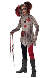 Brand New Voodoo Doll Tunic Dress Child Costume - Picture 1 of 2