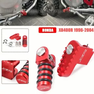 Brake Pedal Shift Lever Shifter Peg Step Plate for HONDA XR 400R 1996-2004 2003